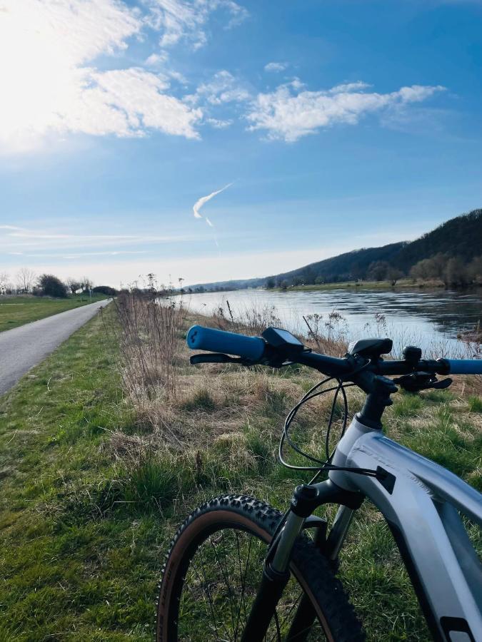 Ferienwohnung Am Elberadweg Meißen Buitenkant foto